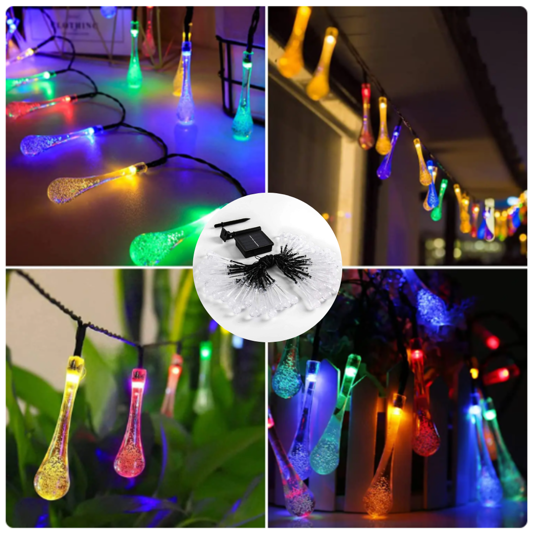 LUCES GOTICAS LED SOLARES MULTICOLOR