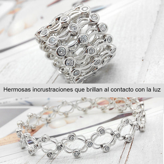 Exclusivo Anillo Pulsera 2 En 1