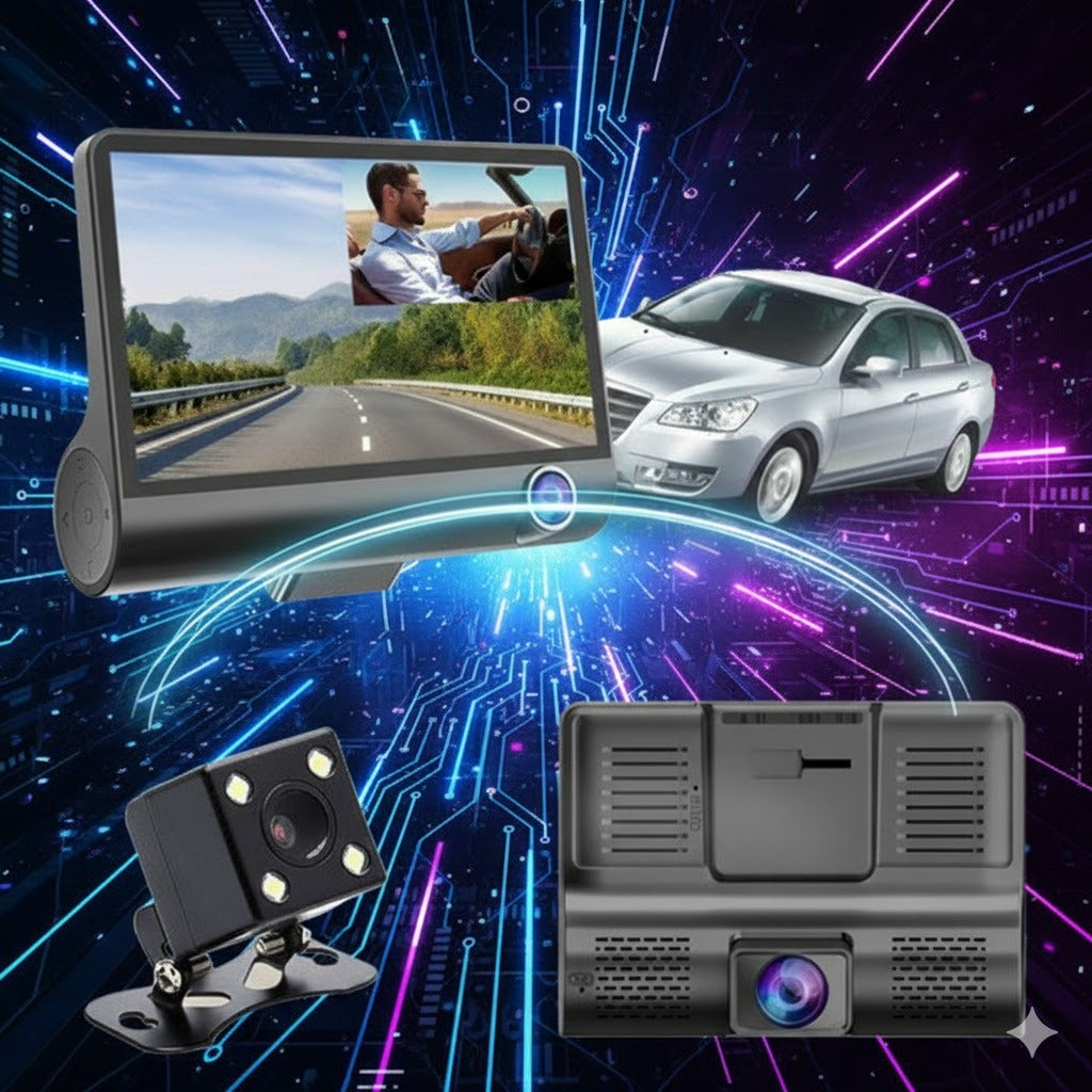 Triple protección en un solo dispositivo con el Visionroad Mirror Dvr