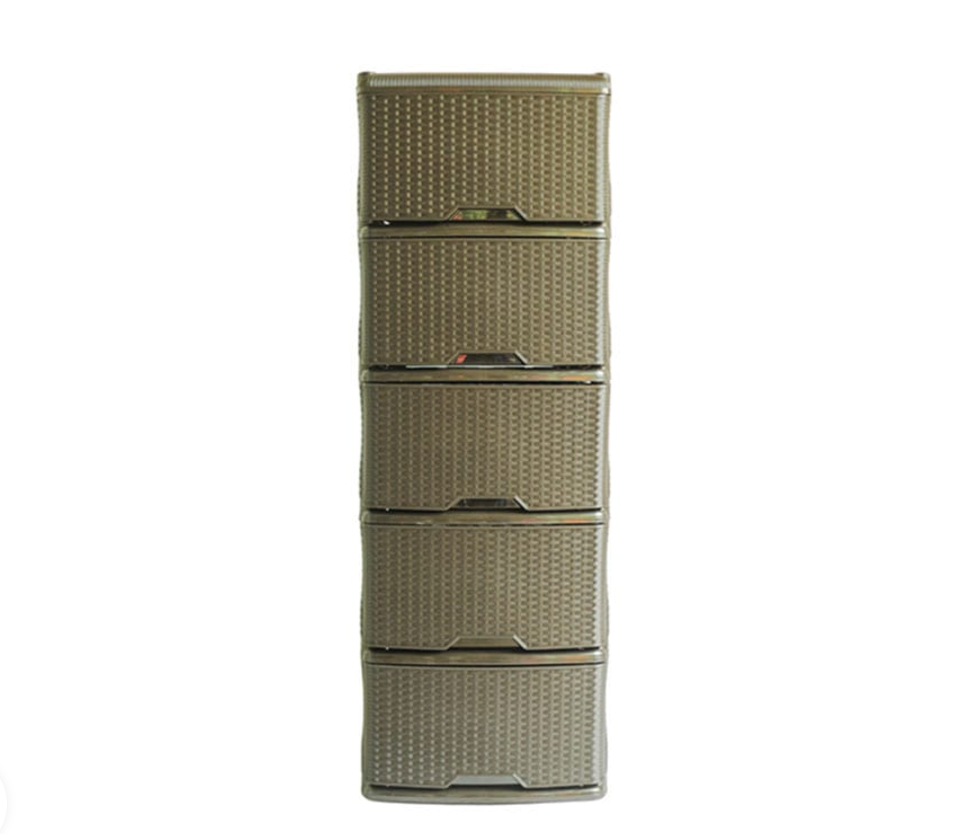 Mueble Organizador Rattan x5 RIMO