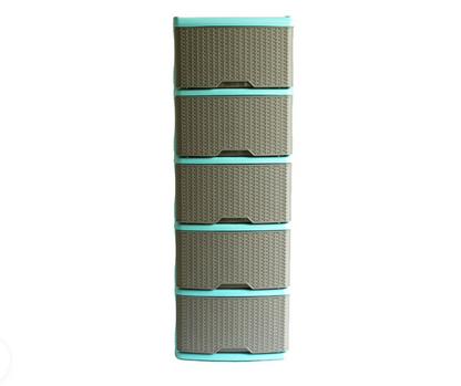 Mueble Organizador Rattan x5 RIMO