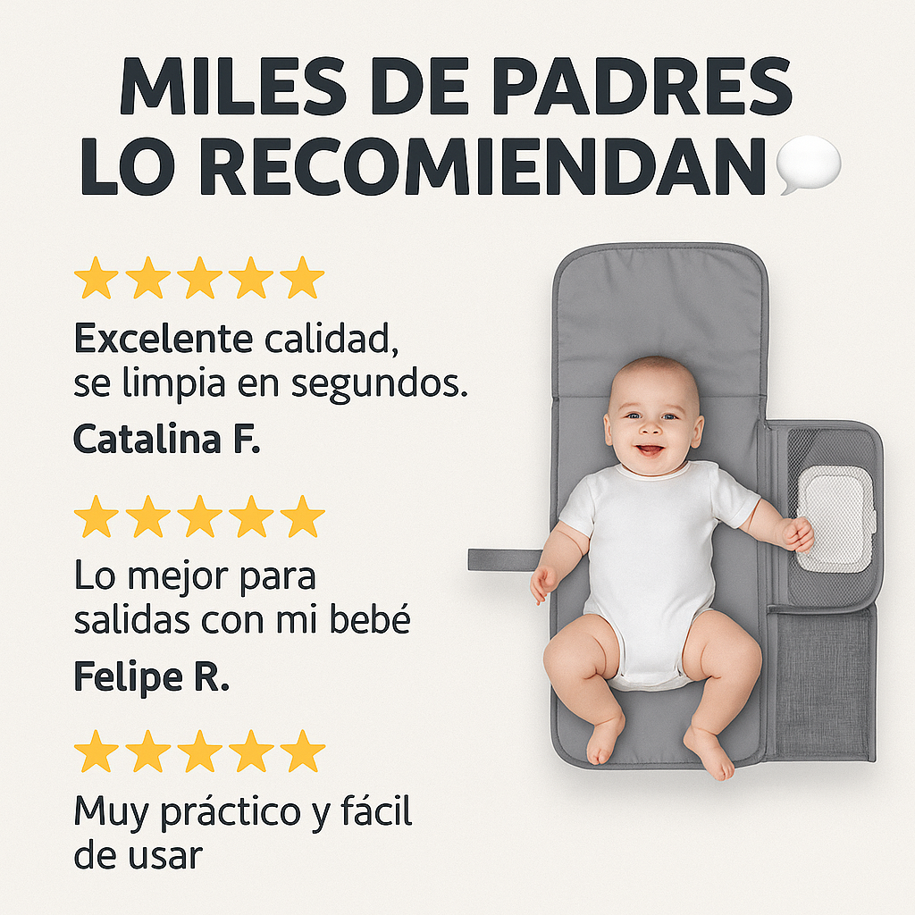 Porque cuidar a tu bebé no debería ser complicado - CAMBIADOR PAÑALES.
