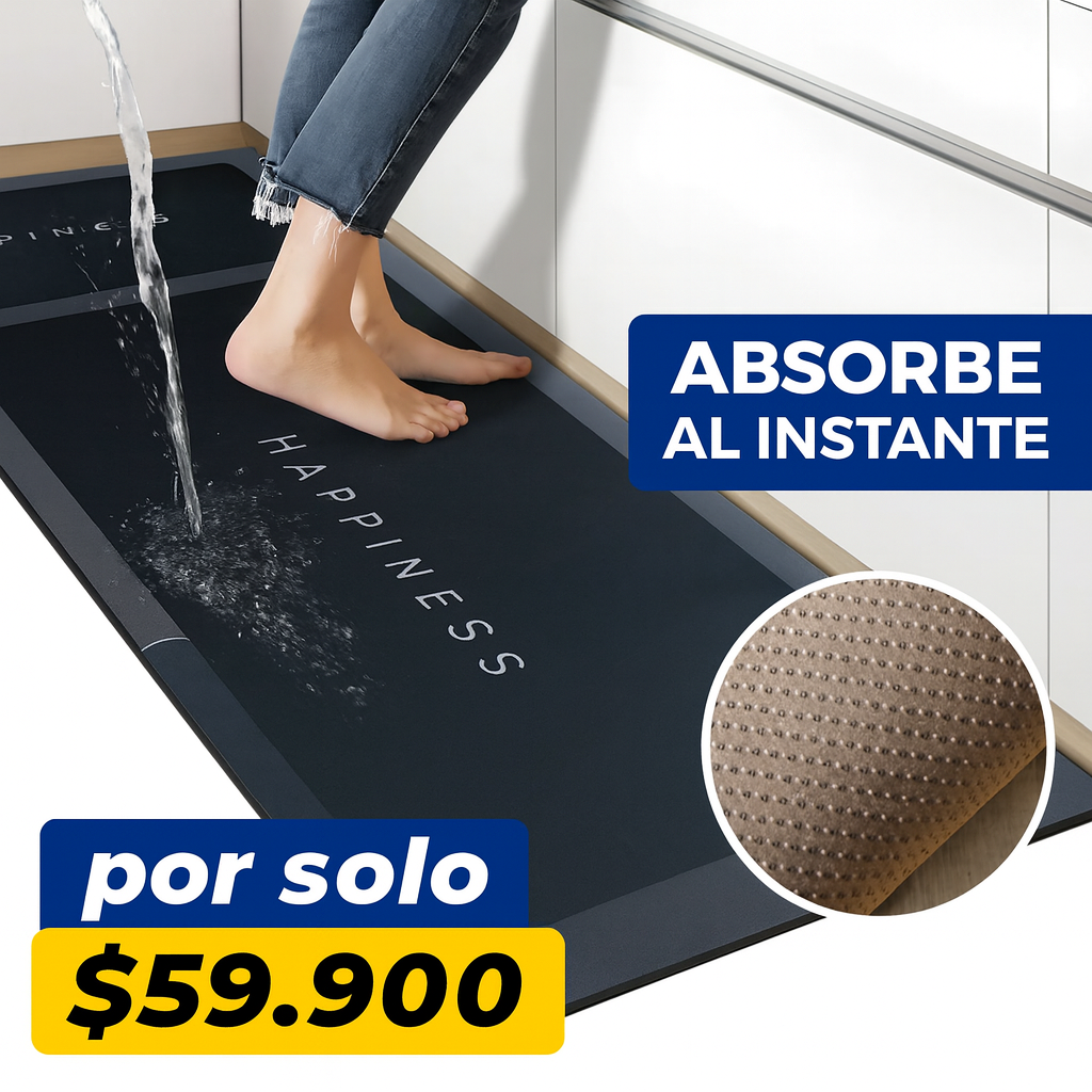 Tapete para Cocina y Baño: Seguridad y Comodidad al Instante.