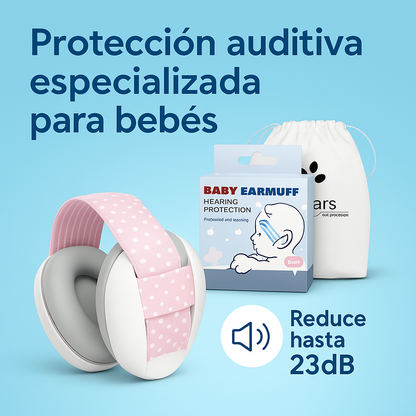 Dile adiós a los ruidos molestos, dale paz a tu bebé - AUDIFONOS CANCELACION DE RUIDO