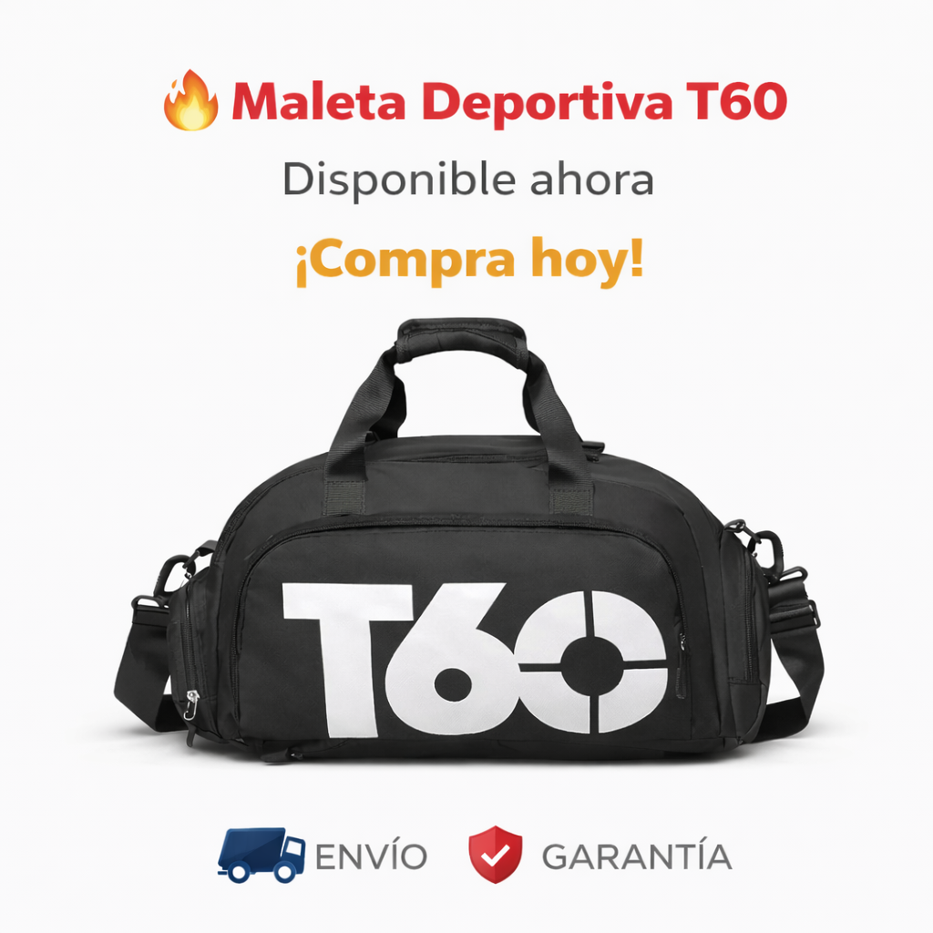 Comodidad que se nota - BOLSO DEPORTIVO T60