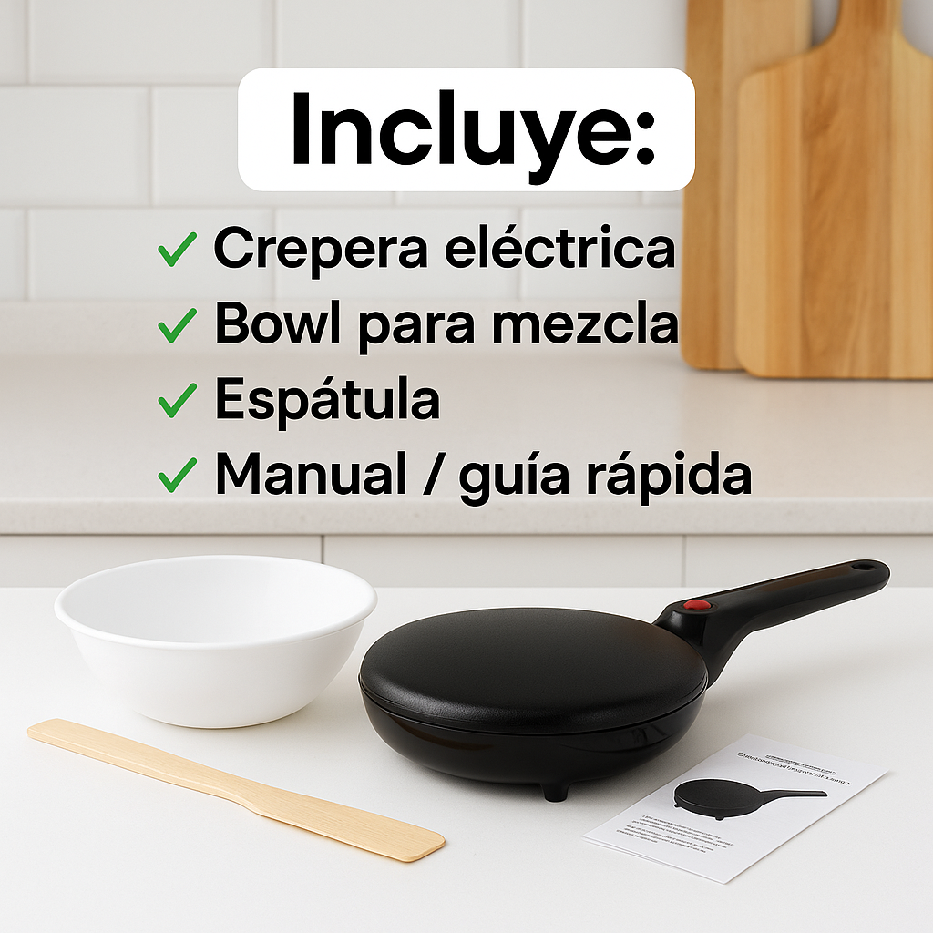 ¡Oferta Black Friday! Crepes perfectos en segundos