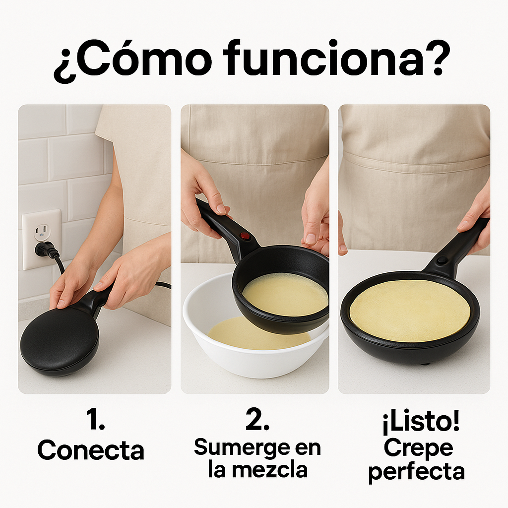 ¡Oferta Black Friday! Crepes perfectos en segundos