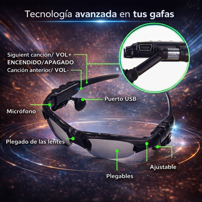 Más que unas gafas: una experiencia inteligente - Gafas Con Audifonos