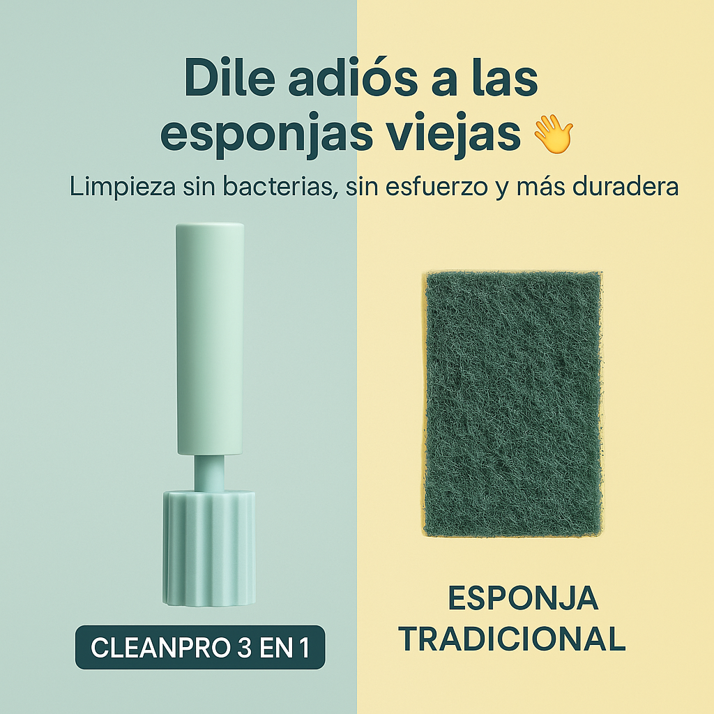 El cepillo que reemplaza todas tus esponjas.