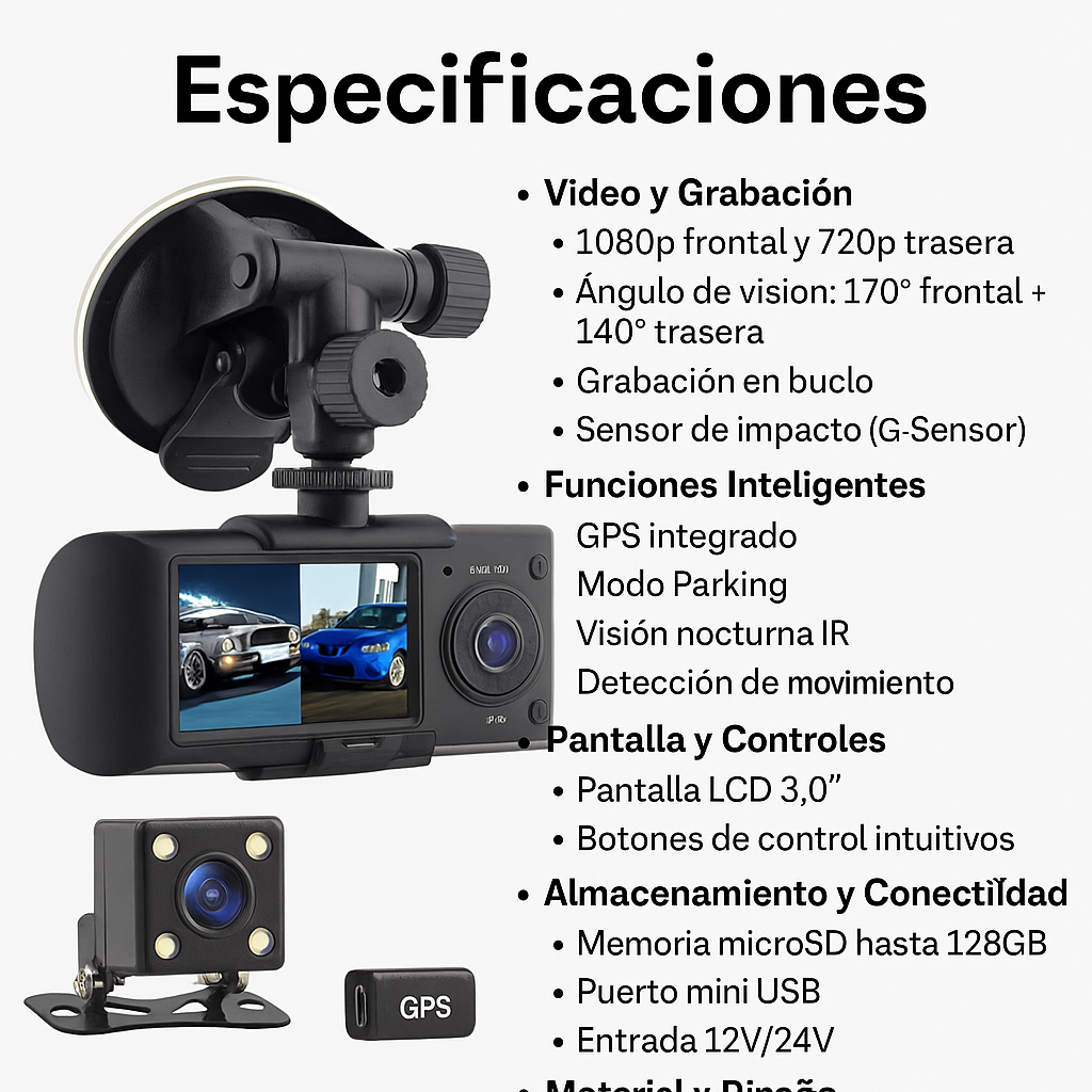 Conduce Seguro, Vive Tranquilo - GRABADORA DE CONDUCCION