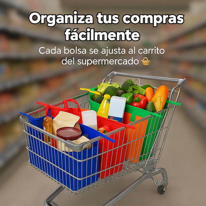 Más orden, menos bolsas - BOLSAS REUTILIZABLES