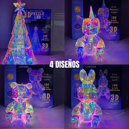 Dile Adiós A Lo Tradicional, Da La Bienvenida Al Brillo Holográfico - ARBOL PUZZLE.